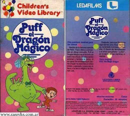 Carátula o foto de Puff el dragón mágico