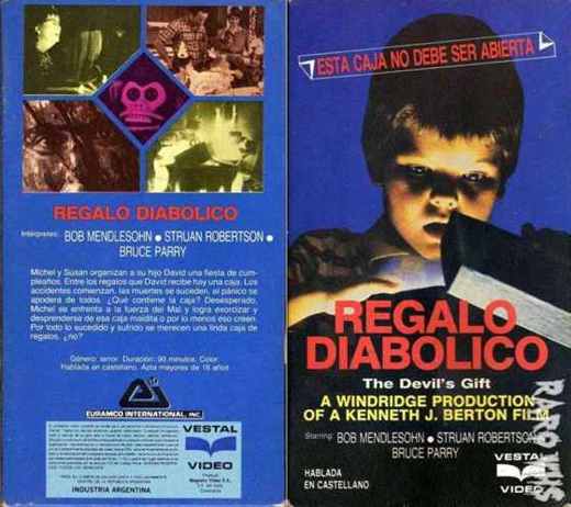 Carátula o foto de Regalo Diabólico