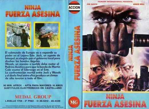 Carátula o foto de Ninja Fuerza Asesina