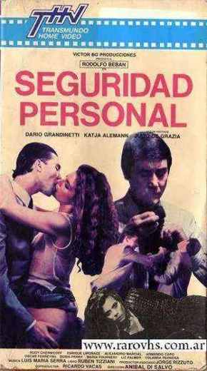 Carátula o foto de Seguridad Personal Género: Policial argento Fecha de Estreno: 3 de Abril de 1986