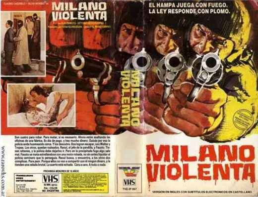 Carátula o foto de y Argentino: Milano Violenta