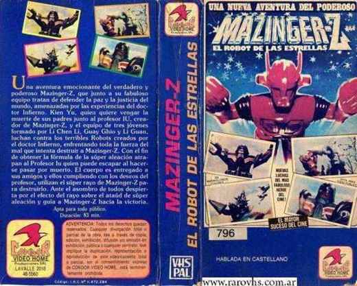 Carátula o foto de Super Robot Red Baron (1973) Texto de la