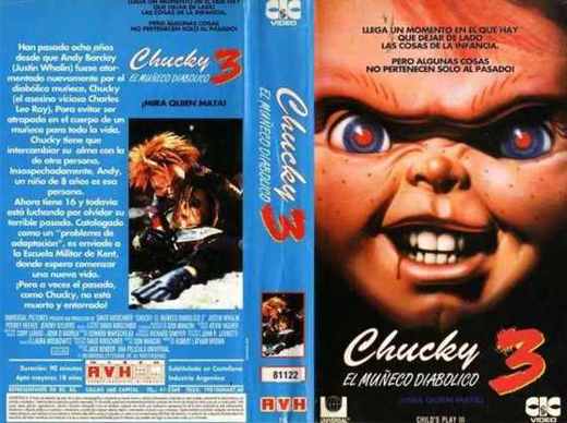 Carátula o foto de Chucky: El muñeco diabólico 3