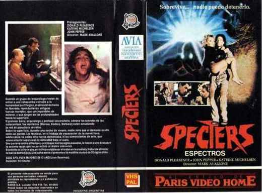 Carátula o foto de Espectros