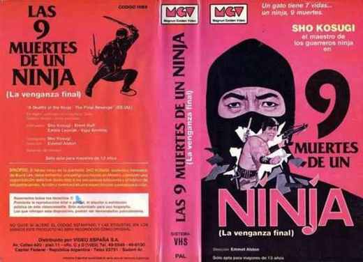 Carátula o foto de Las Nueve Muertes de un Ninja (La Venganza Final)