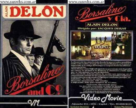 Carátula o foto de Borsalino y cia. c/Alain Delon