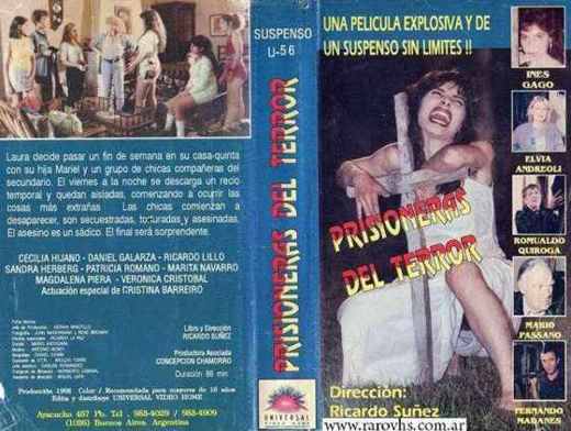 Carátula o foto de Prisioneras del Terror