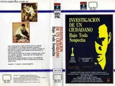 Investigación de un ciudadano bajo toda sospecha
