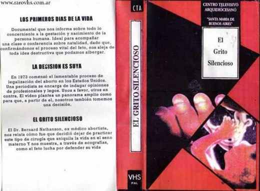 Carátula o foto de 3 documentales anti-aborto distribuidos por la iglesia argentina