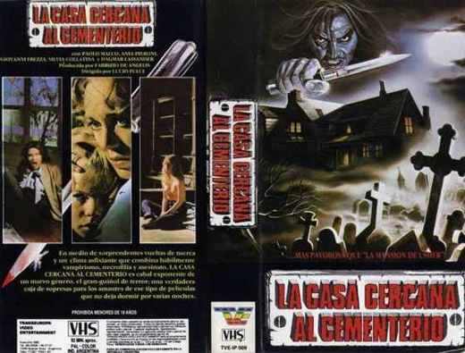 Carátula o foto de La Casa Cercana al Cementerio Título en Inglés: The House by the Cemetery