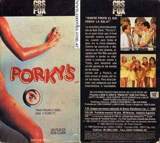 Carátula o foto de Argentino: Porky’s