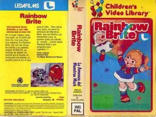 Carátula o foto de Rainbow Brite – La amenaza del Monstruo Murk