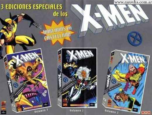 Carátula o foto de Colección de 3 videos de X-Men