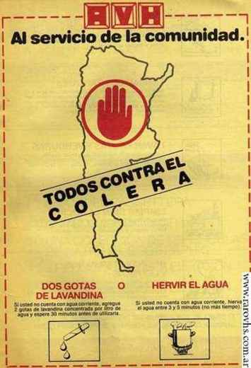 Carátula o foto de Campaña de AVH contra el SIDA y el Cólera