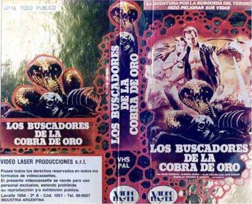 Carátula o foto de Los buscadores de la cobra de oro