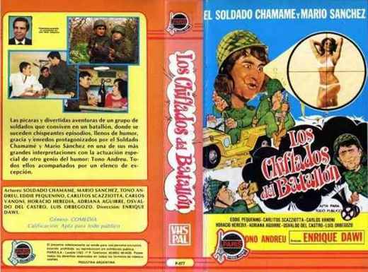 Carátula o foto de Los chiflados del batallón