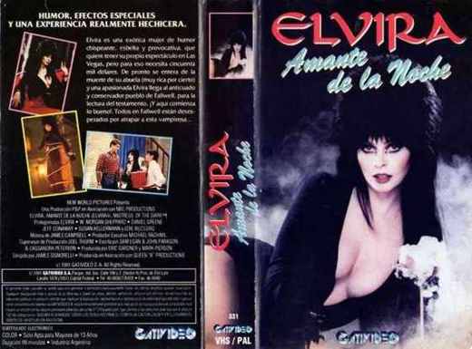 Carátula o foto de Elvira, Amante de la Noche