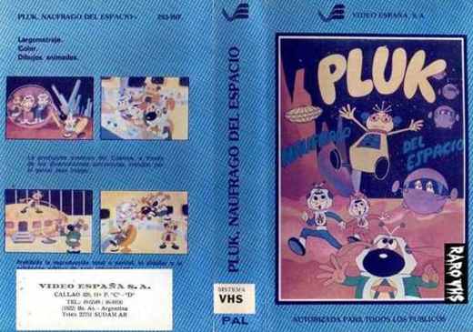 Carátula o foto de Pluk Náufrago del Espacio 1979 Francia