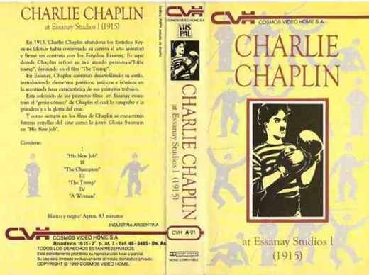 Carátula o foto de Charles Chaplin (Coleccion de Cortos)