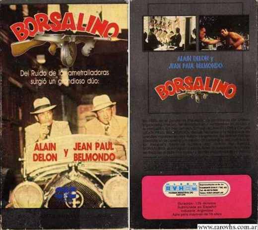 Carátula o foto de Borsalino con Alain Delon y Belmondo