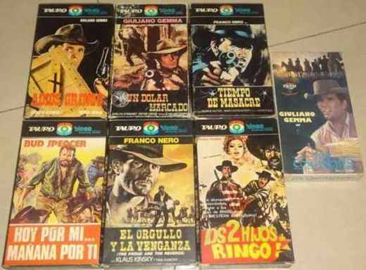 Carátula o foto de Colección de Tauro Video (ediciones de los 80s)