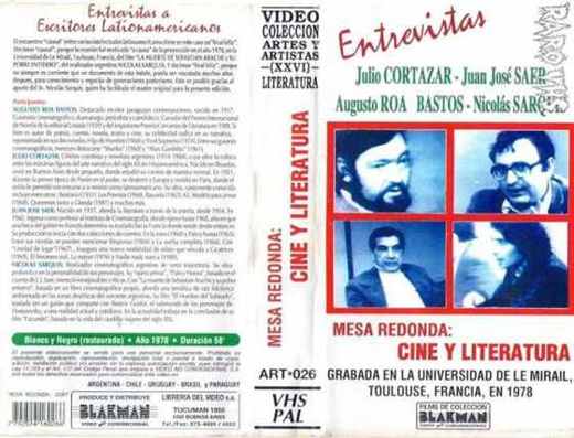 Carátula o foto de Mesa Redonda: Julio Cortazar, José Saer, Roa Bastos y Sarquis