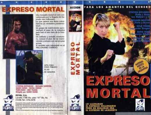 Carátula o foto de Expreso Mortal