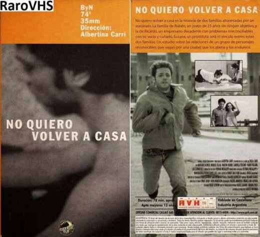 Carátula o foto de No quiero volver a casa Paises: Argentina y Holanda