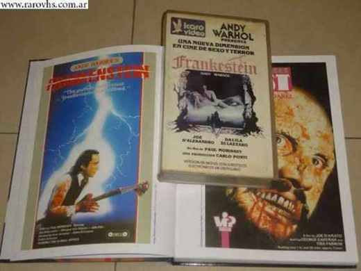 Carátula o foto de Los 39 Video Nasties editados en Argentina