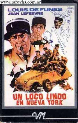 Carátula o foto de Un loco lindo en Nueva York (Louis de Funes)