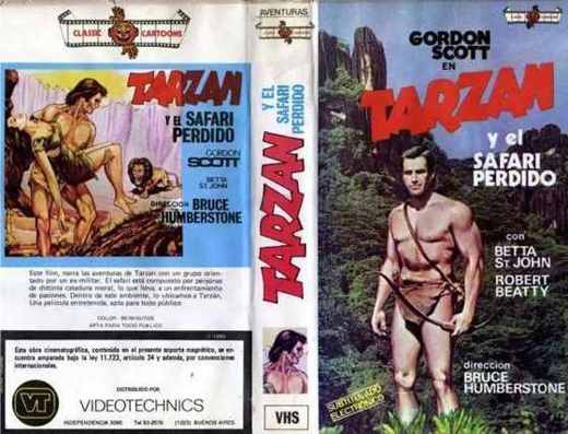 Carátula o foto de Tarzán y el safari perdido
