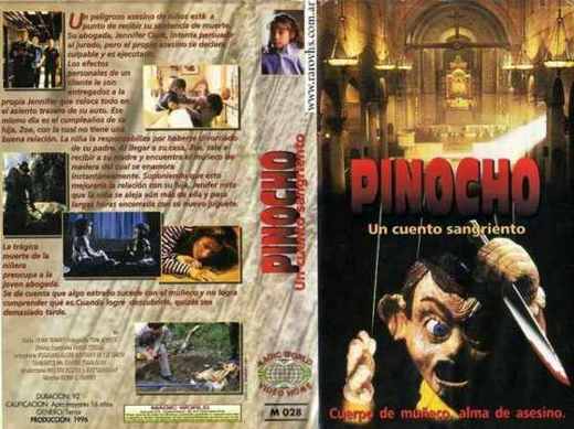Carátula o foto de Pinocho, un cuento sangriento