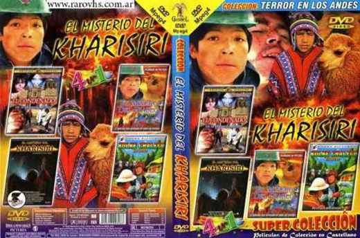 Carátula o foto de DVD Pirata Boliviano: TERROR EN LOS ANDES