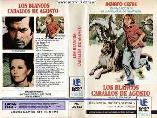 Carátula o foto de Los blancos caballos de agosto