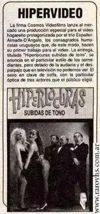 Hiperhumor en VHS: Hiperlocuras subidas de tono