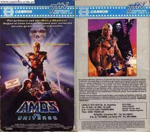 Carátula o foto de Exhibición de objetos de la película de He-Man de 1987