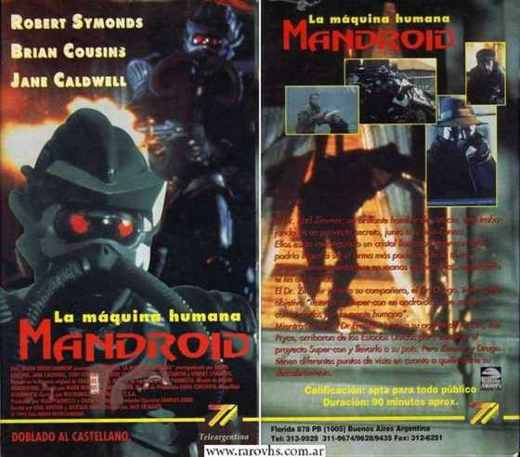 Carátula o foto de Mandroid, la máquina humana