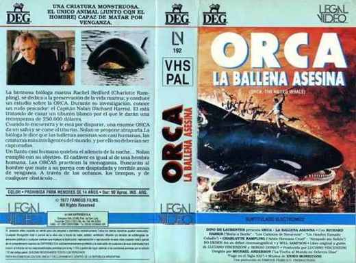Carátula o foto de Orca: La Ballena Asesina