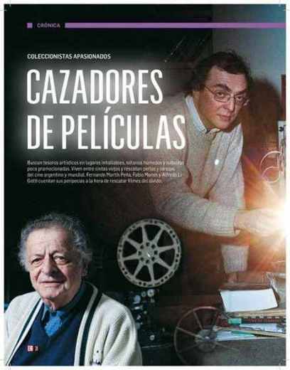 Carátula o foto de Fernando Martín Peña y Fabio Manes: Cazadores de películas