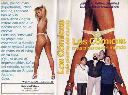 Carátula o foto de Los comicos mas picaros del mundo