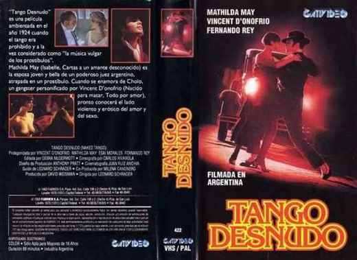 Carátula o foto de Tango desnudo