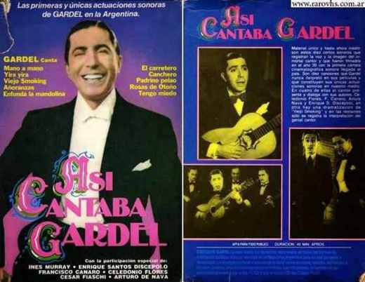 Carátula o foto de Así cantaba Gardel