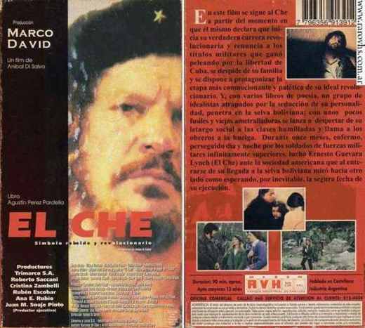 Carátula o foto de El Che Película de Ernesto Che Guevara
