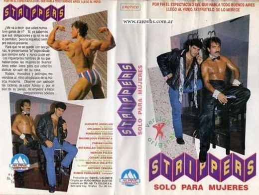 Carátula o foto de Strippers -Solo para mujeres- (Strippers masculinos argentinos)
