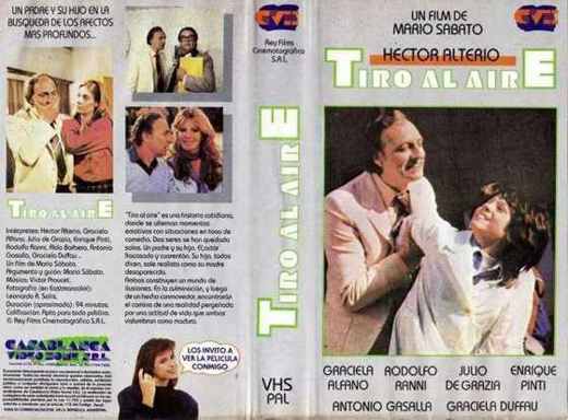 Carátula o foto de Tiro al Aire Género: Drama nacional ochentoso Fecha de Estreno: 2 de octubre de 1980
