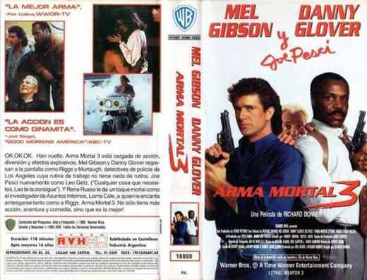 Carátula o foto de Lethal Weapon 3