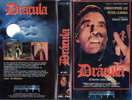Carátula o foto de Drácula Terence Fisher / Hammer