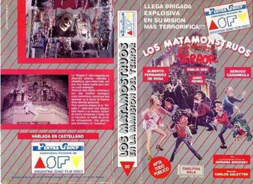 Carátula o foto de Los Matamonstruos en la Mansión del Terror Fecha de Estreno: 2 de julio de 1987