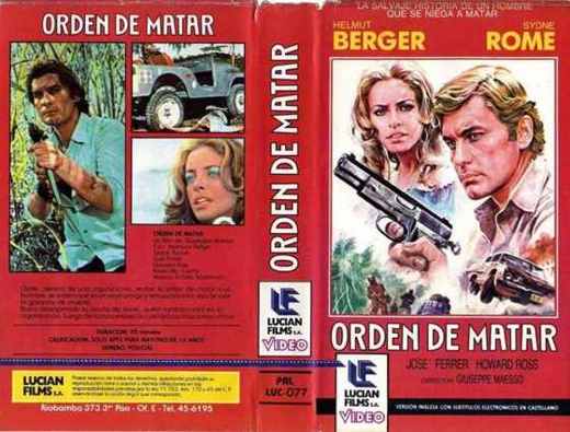 Carátula o foto de El clan de los inmorales / aka: Order to Assassinate (USA) / La testa del serpente (Italia) / Order to Kill Screen-Title (Título en pantalla): La testa del serp