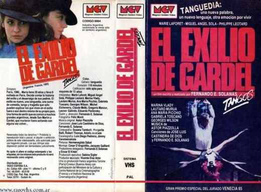Carátula o foto de Tangos, el exilio de Gardel